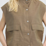 BYDANNIO WAISTCOAT-Casual Tops- Hometown Style HTS, women's in store and online boutique located in Ingersoll, Ontario