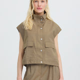 BYDANNIO WAISTCOAT-Casual Tops- Hometown Style HTS, women's in store and online boutique located in Ingersoll, Ontario