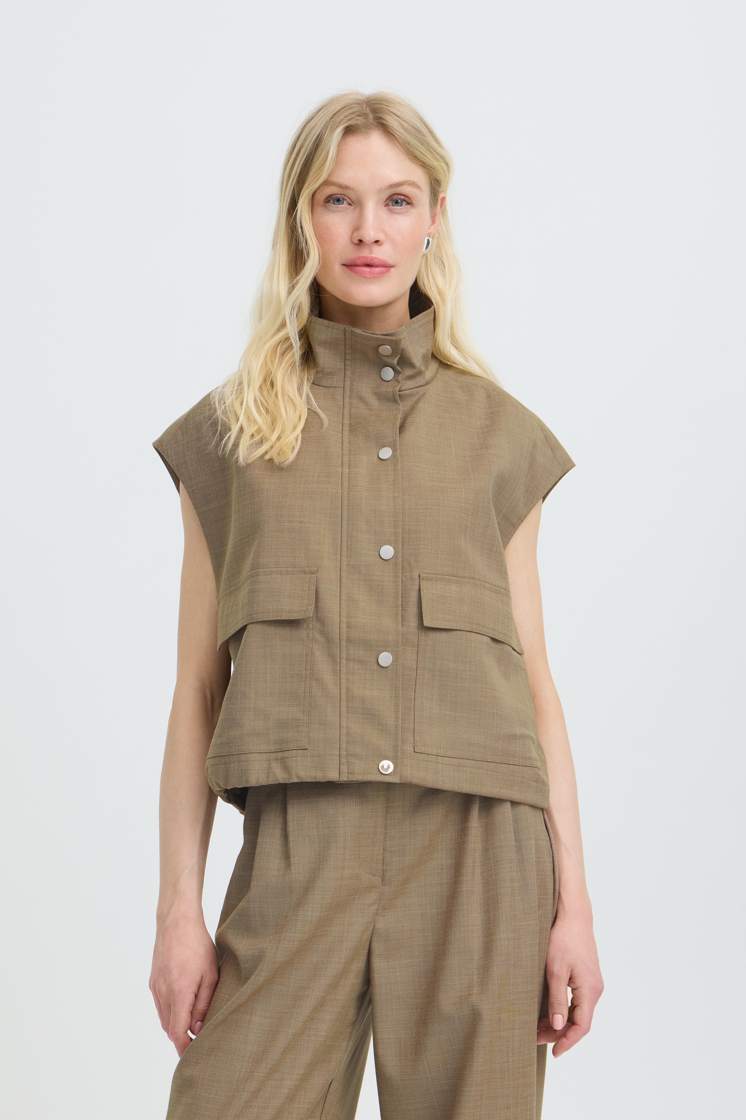 BYDANNIO WAISTCOAT-Casual Tops- Hometown Style HTS, women's in store and online boutique located in Ingersoll, Ontario