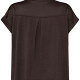 BYSELITA V PLACKET NECK - Java-Blouses- Hometown Style HTS, women's in store and online boutique located in Ingersoll, Ontario