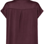 BYSELITA V PLACKET NECK - Fig-Blouses- Hometown Style HTS, women's in store and online boutique located in Ingersoll, Ontario