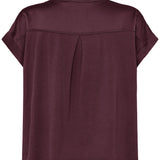 BYSELITA V PLACKET NECK - Fig-Blouses- Hometown Style HTS, women's in store and online boutique located in Ingersoll, Ontario