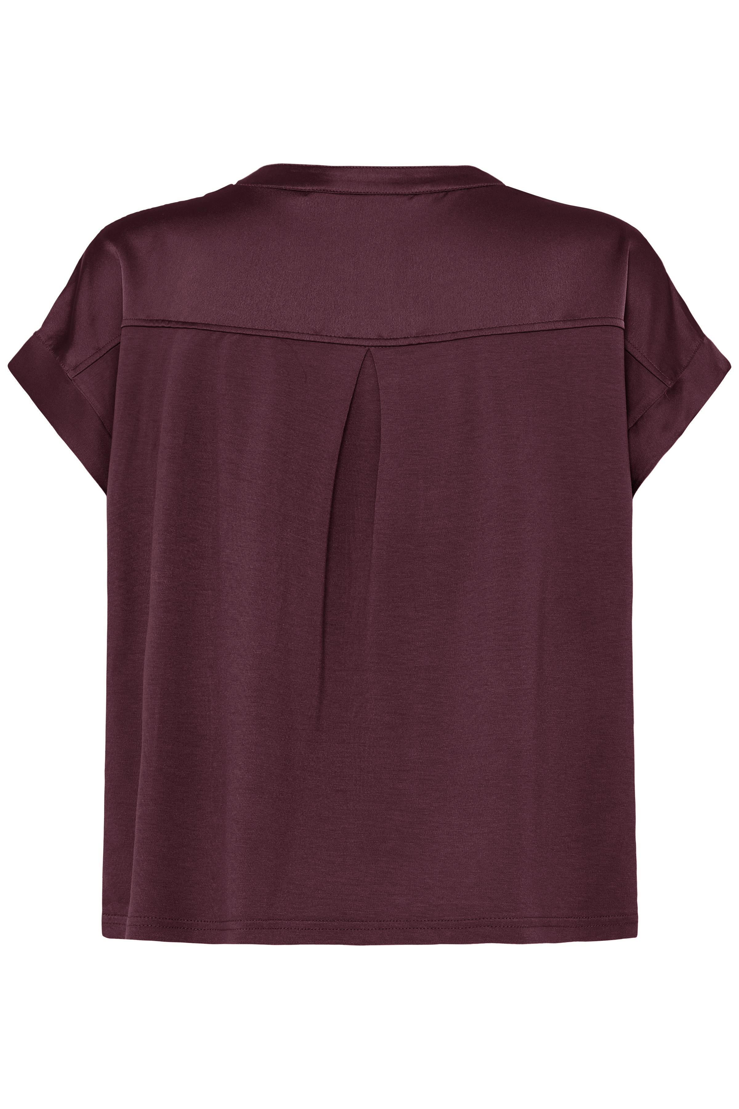 BYSELITA V PLACKET NECK - Fig-Blouses- Hometown Style HTS, women's in store and online boutique located in Ingersoll, Ontario
