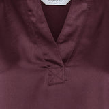 BYSELITA V PLACKET NECK - Fig-Blouses- Hometown Style HTS, women's in store and online boutique located in Ingersoll, Ontario