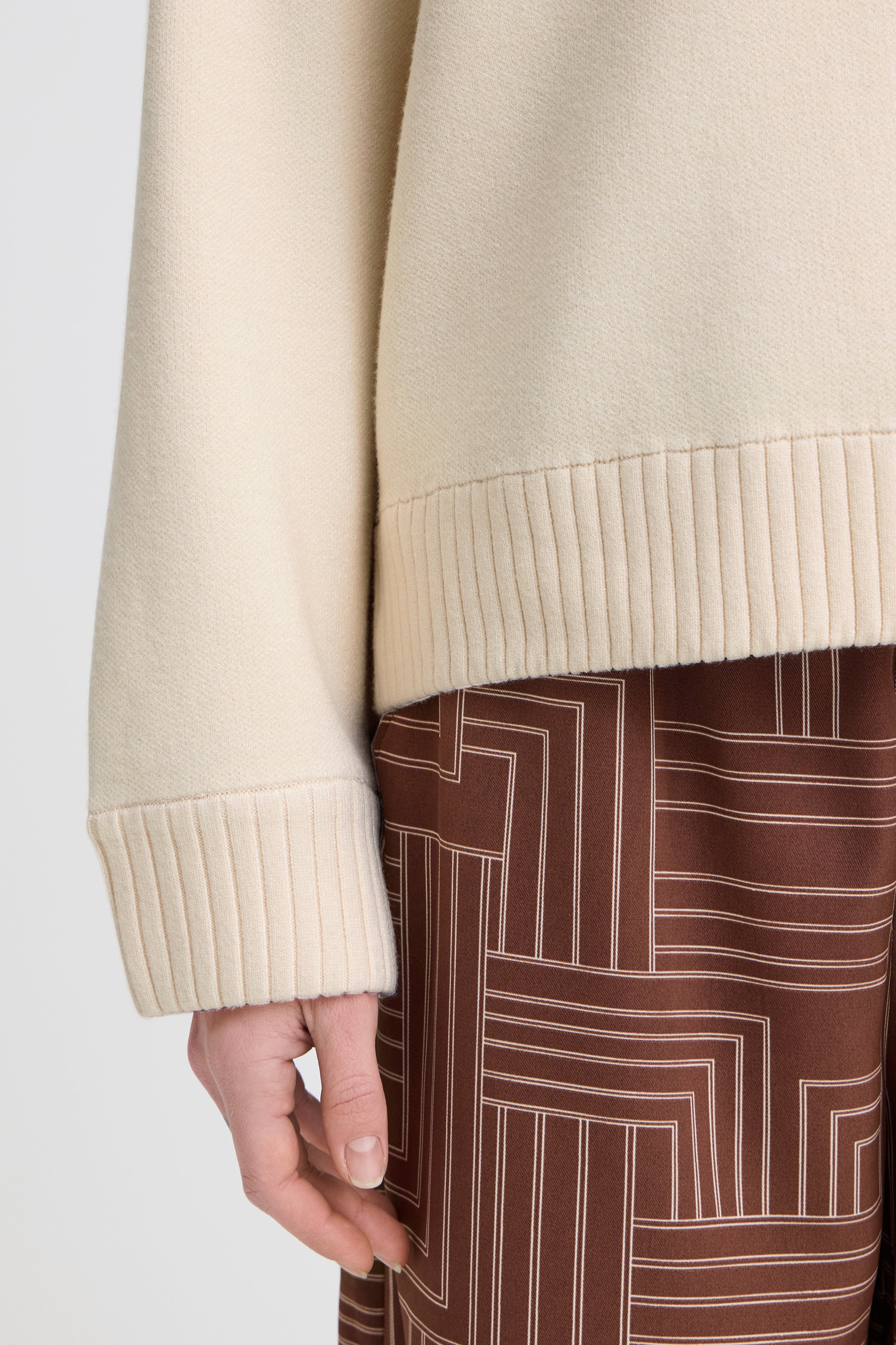 BYOTARI JUMPER 3 - Birch-Sweaters and Cardigans- Hometown Style HTS, women's in store and online boutique located in Ingersoll, Ontario