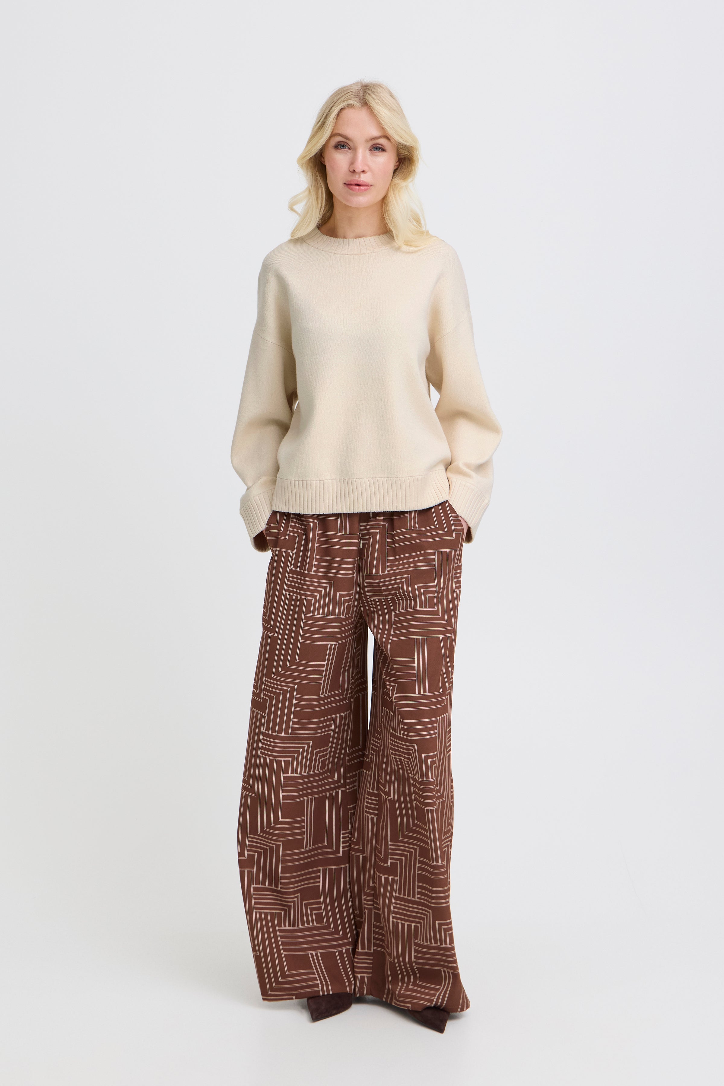 BYOTARI JUMPER 3 - Birch-Sweaters and Cardigans- Hometown Style HTS, women's in store and online boutique located in Ingersoll, Ontario