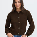 BYOMEA DECO CARDIGAN 2 - Java-Sweaters and Cardigans- Hometown Style HTS, women's in store and online boutique located in Ingersoll, Ontario