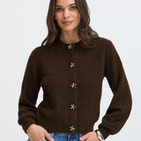 BYOMEA DECO CARDIGAN 2 - Java-Sweaters and Cardigans- Hometown Style HTS, women's in store and online boutique located in Ingersoll, Ontario