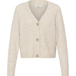 BYMAGRITE CARDIGAN - Birch Melange-Sweaters and Cardigans- Hometown Style HTS, women's in store and online boutique located in Ingersoll, Ontario