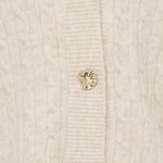 BYMAGRITE CARDIGAN - Birch Melange-Sweaters and Cardigans- Hometown Style HTS, women's in store and online boutique located in Ingersoll, Ontario