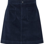 DASIK A POCKET SKIRT - Dark Sapphire-Bottoms- Hometown Style HTS, women's in store and online boutique located in Ingersoll, Ontario