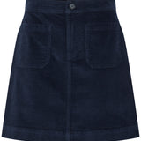 DASIK A POCKET SKIRT - Dark Sapphire-Bottoms- Hometown Style HTS, women's in store and online boutique located in Ingersoll, Ontario