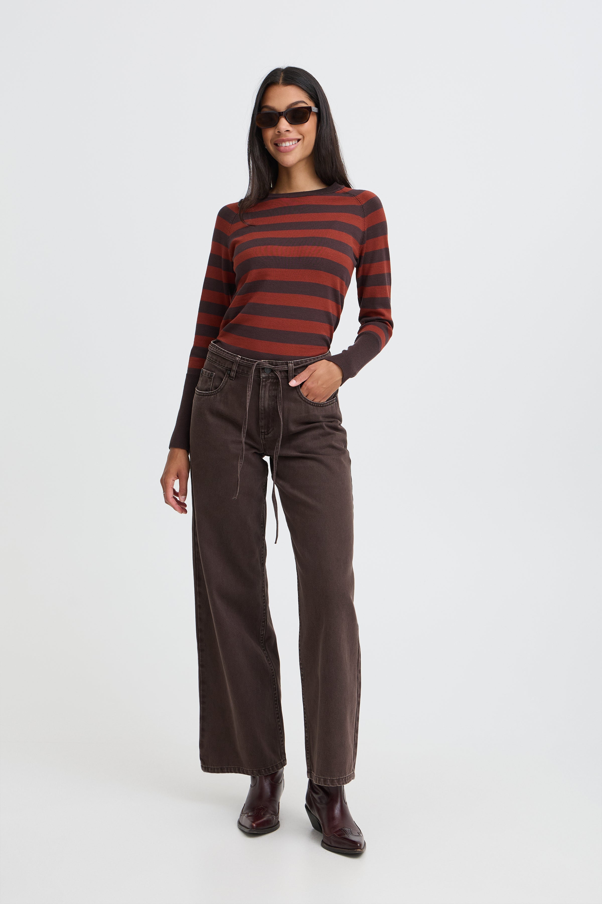 BYKAMARI BELT JEANS - Java-Denim- Hometown Style HTS, women's in store and online boutique located in Ingersoll, Ontario