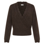 BYMIEL WRAP JUMPER - Java-Sweaters and Cardigans- Hometown Style HTS, women's in store and online boutique located in Ingersoll, Ontario