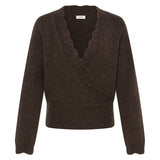 BYMIEL WRAP JUMPER - Java-Sweaters and Cardigans- Hometown Style HTS, women's in store and online boutique located in Ingersoll, Ontario