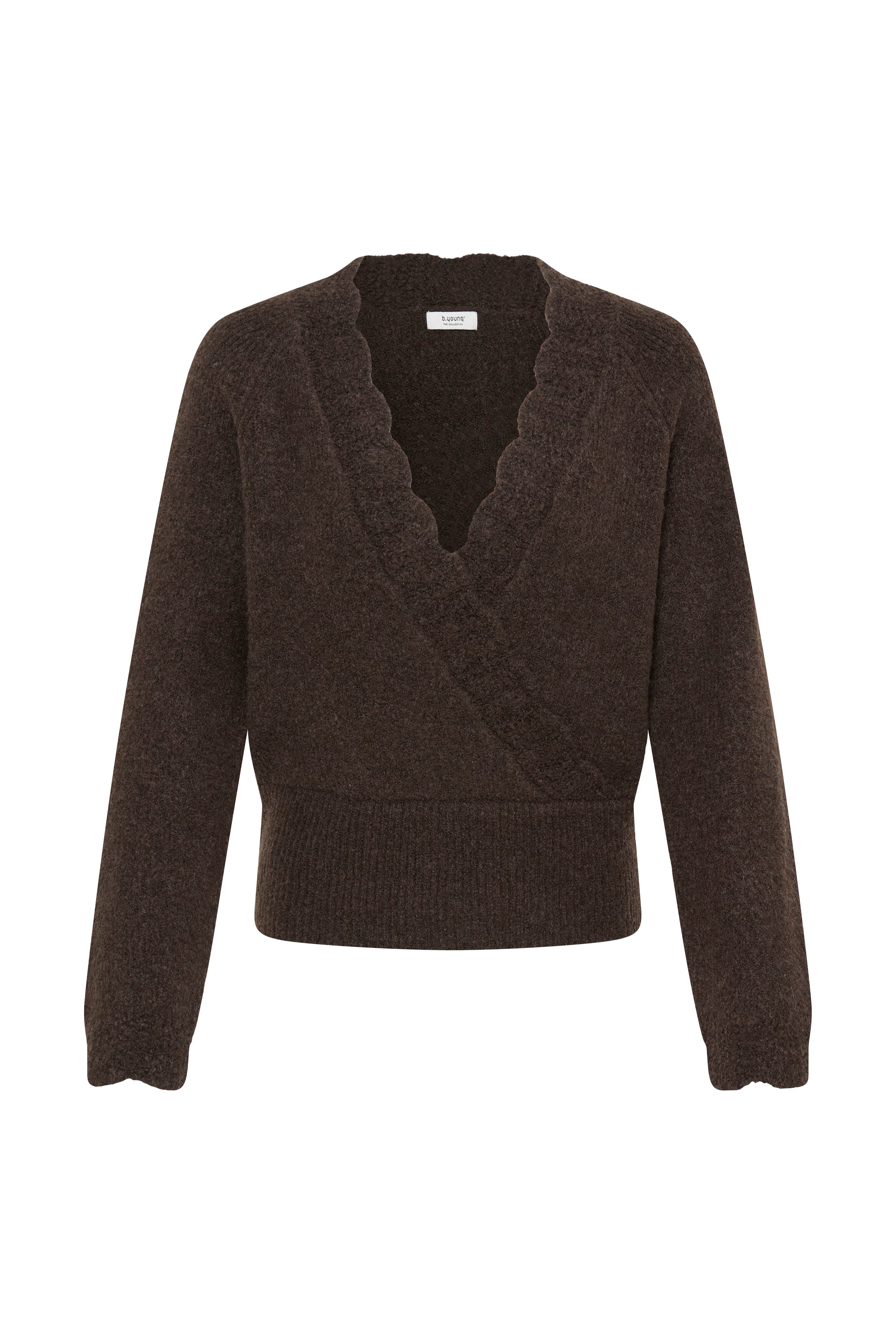 BYMIEL WRAP JUMPER - Java-Sweaters and Cardigans- Hometown Style HTS, women's in store and online boutique located in Ingersoll, Ontario
