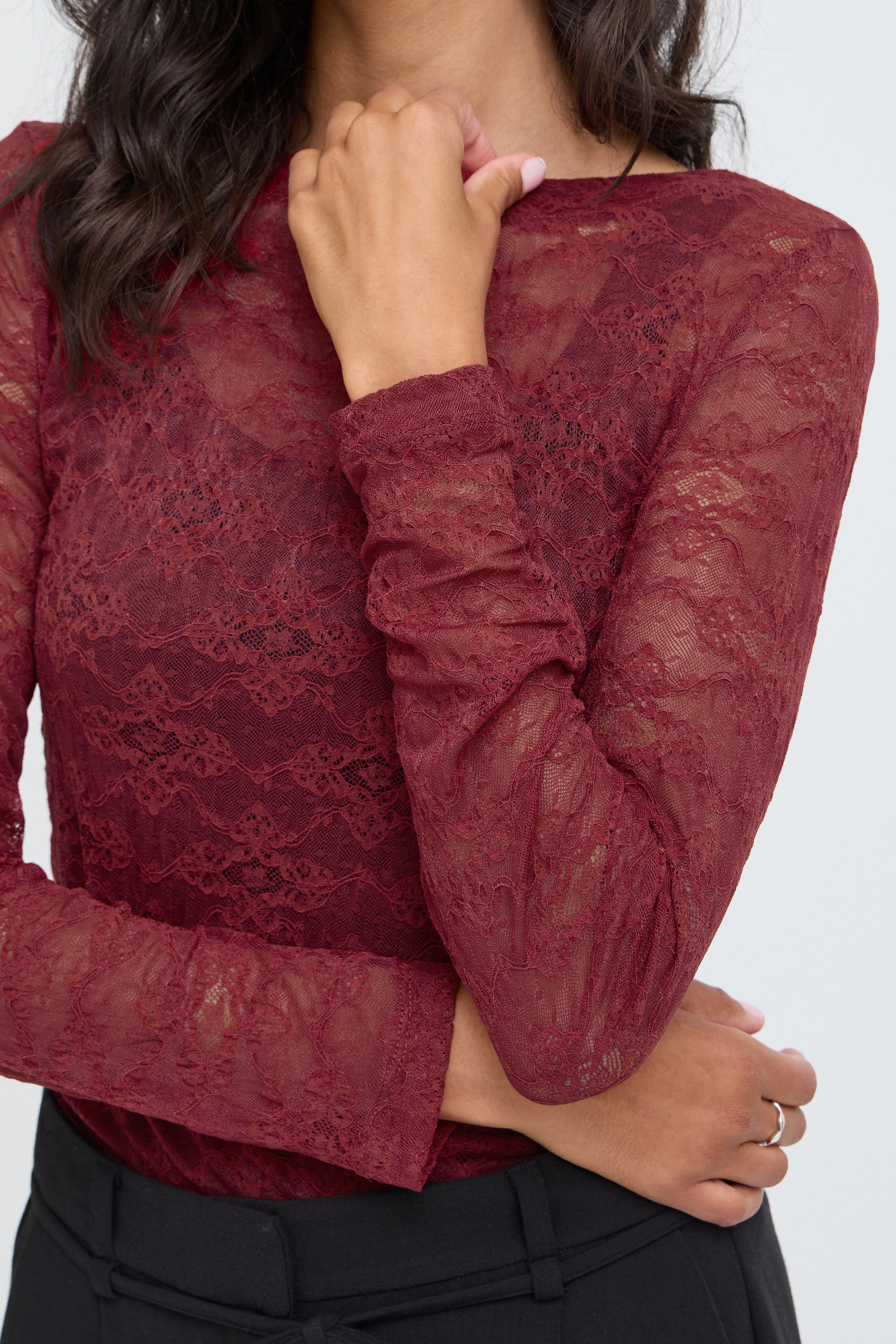 PRIYA TSHIRT - Sundried Tomato-Blouses- Hometown Style HTS, women's in store and online boutique located in Ingersoll, Ontario