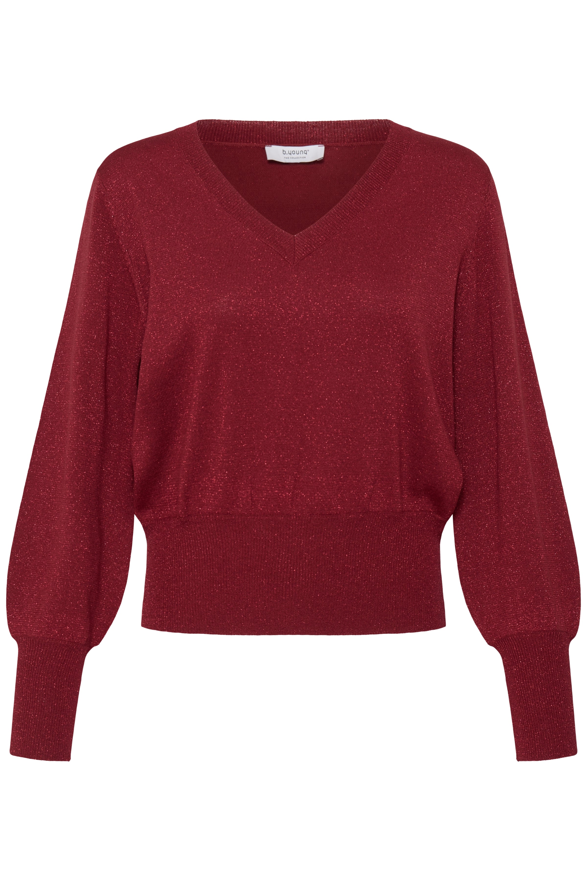 MOBBE V JUMPER- Sundried Tomato-Casual Tops- Hometown Style HTS, women's in store and online boutique located in Ingersoll, Ontario