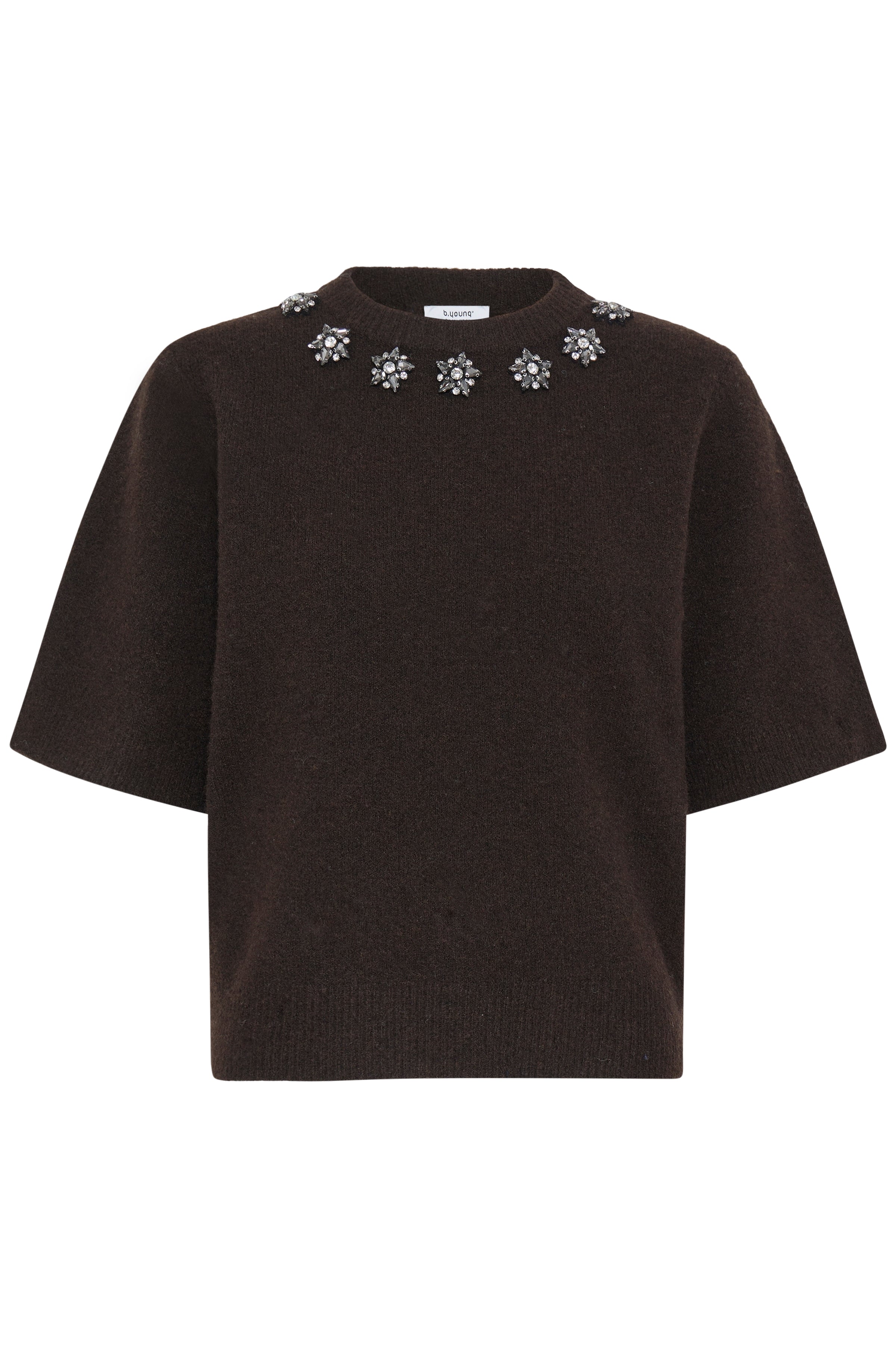 BYOMEA CRYSTAL JUMPER - Java-Blouses- Hometown Style HTS, women's in store and online boutique located in Ingersoll, Ontario