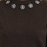BYOMEA CRYSTAL JUMPER - Java-Blouses- Hometown Style HTS, women's in store and online boutique located in Ingersoll, Ontario
