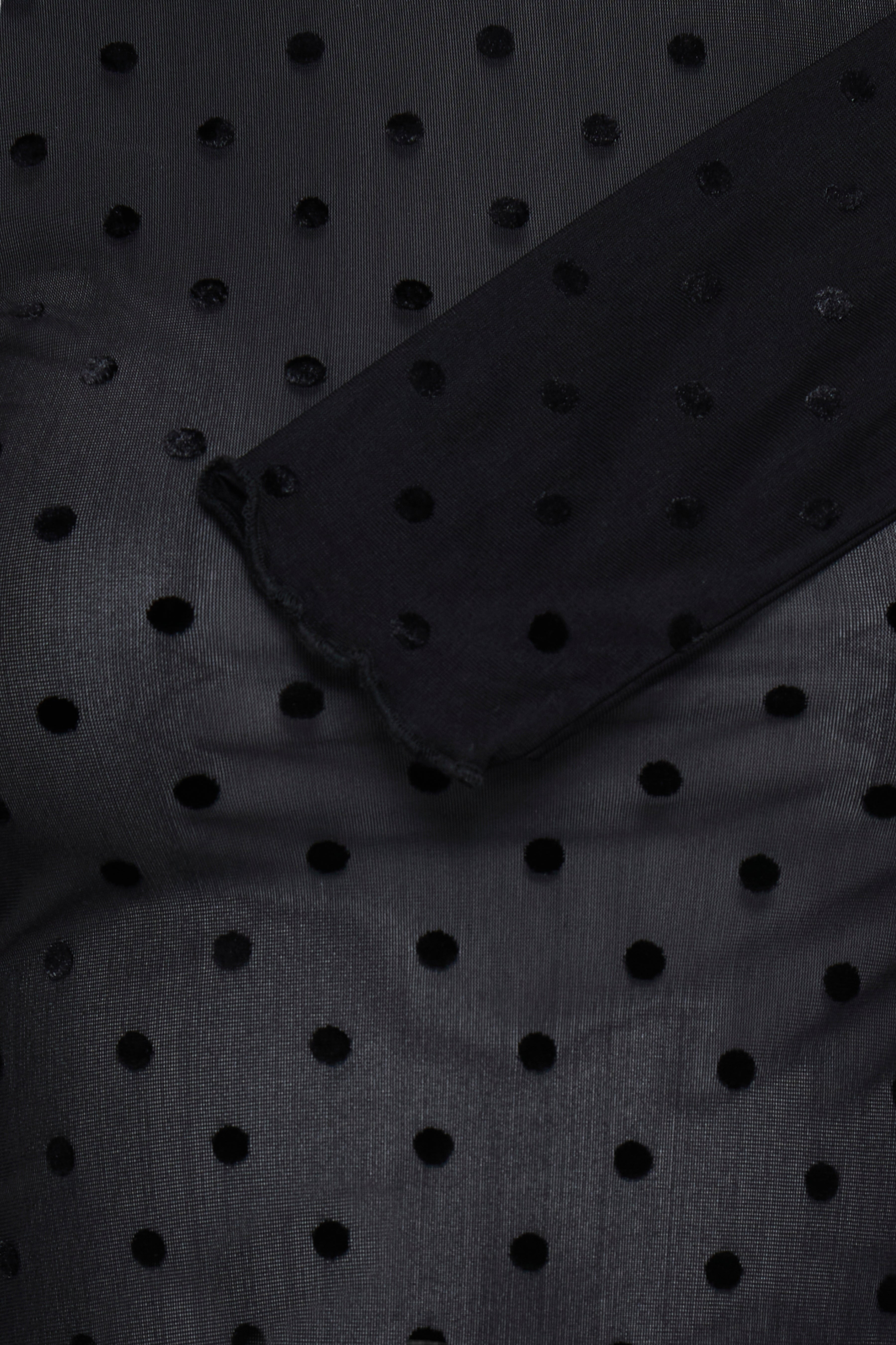 SHIRLEY DOT TOP - Black-Blouses- Hometown Style HTS, women's in store and online boutique located in Ingersoll, Ontario