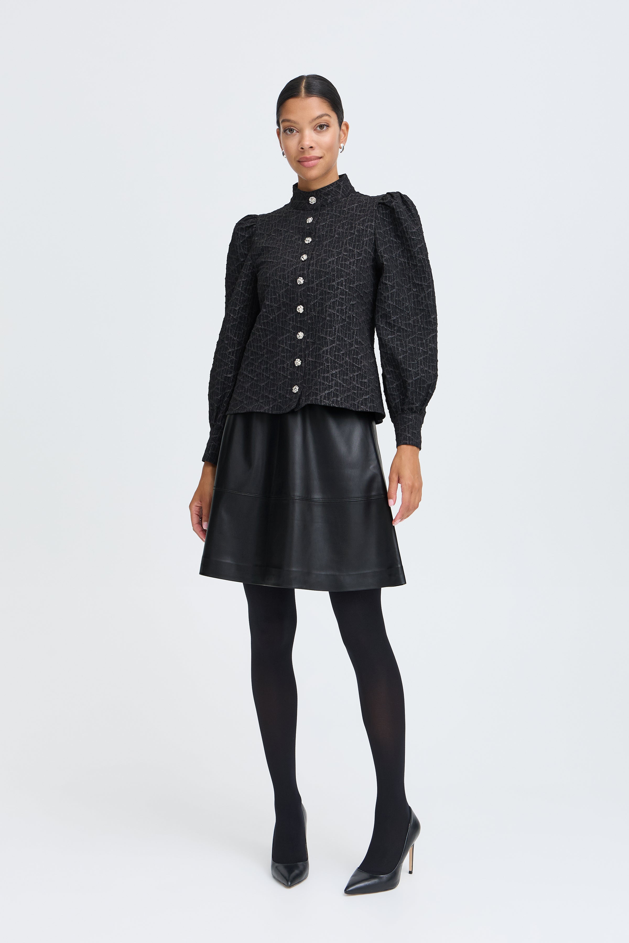 DAJA SHORT SKIRT 2 - Meteorite-Bottoms- Hometown Style HTS, women's in store and online boutique located in Ingersoll, Ontario