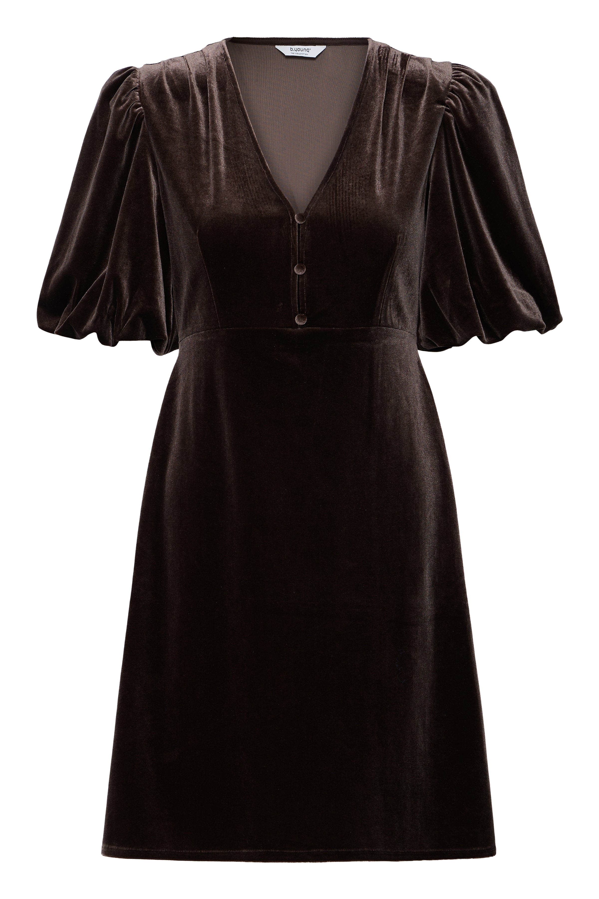 PERLINA BALLOON SLEEVE DRESS - Java-Special Occasion Dresses- Hometown Style HTS, women's in store and online boutique located in Ingersoll, Ontario