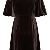 PERLINA BALLOON SLEEVE DRESS - Java-Special Occasion Dresses- Hometown Style HTS, women's in store and online boutique located in Ingersoll, Ontario