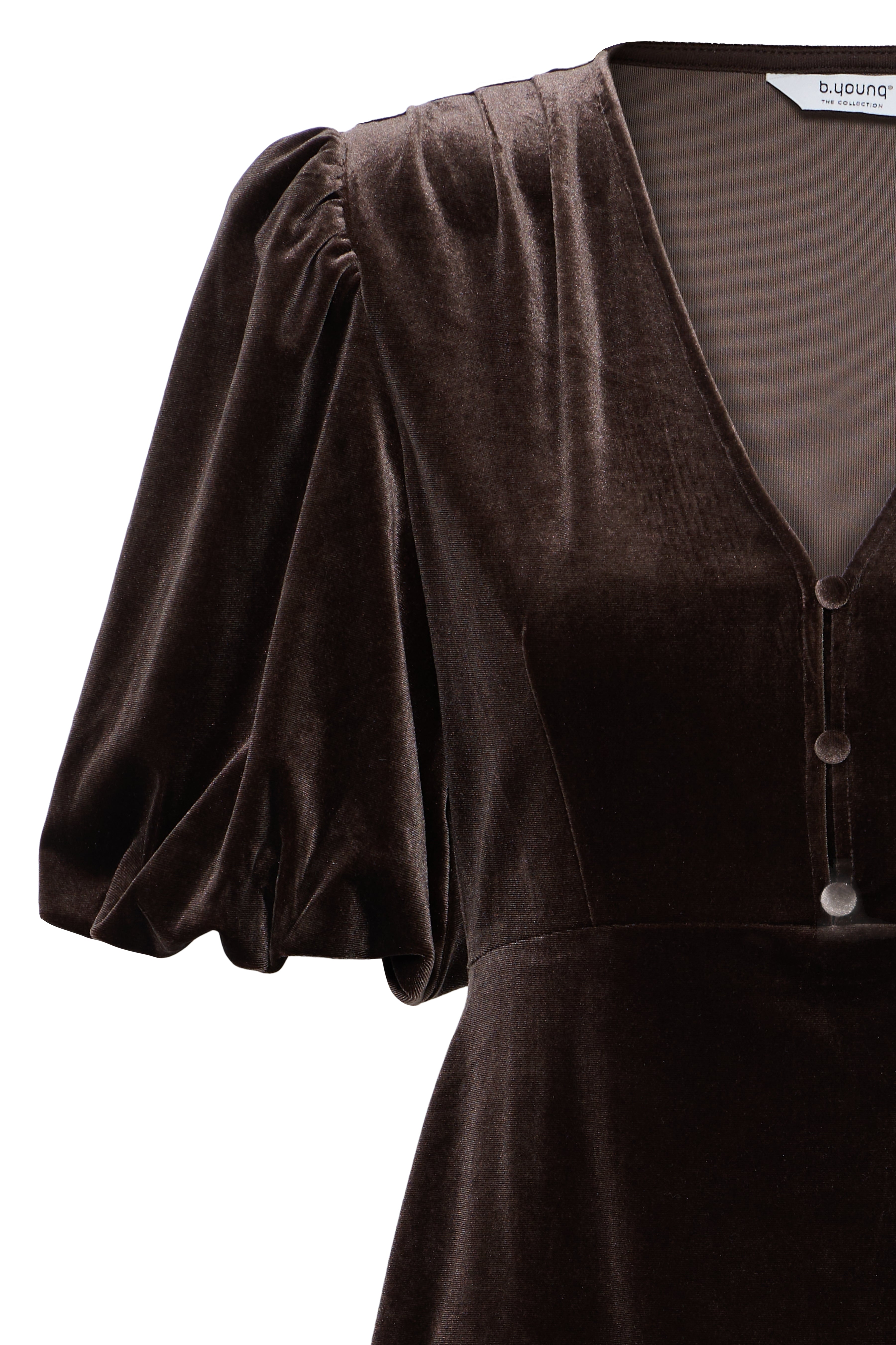 PERLINA BALLOON SLEEVE DRESS - Java-Special Occasion Dresses- Hometown Style HTS, women's in store and online boutique located in Ingersoll, Ontario