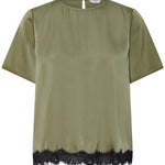 BYXFELICI BLOUSE - Aloe-Casual Tops- Hometown Style HTS, women's in store and online boutique located in Ingersoll, Ontario