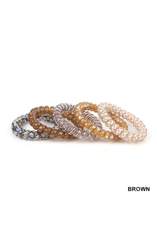 Hair Coil Ties-hair accessories- Hometown Style HTS, women's in store and online boutique located in Ingersoll, Ontario