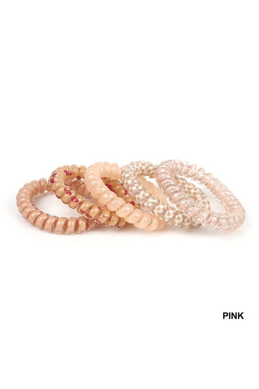 Hair Coil Ties-hair accessories- Hometown Style HTS, women's in store and online boutique located in Ingersoll, Ontario