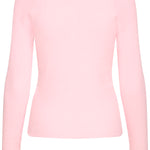 Rib Knit Cardigan- Pink-cardigan- Hometown Style HTS, women's in store and online boutique located in Ingersoll, Ontario