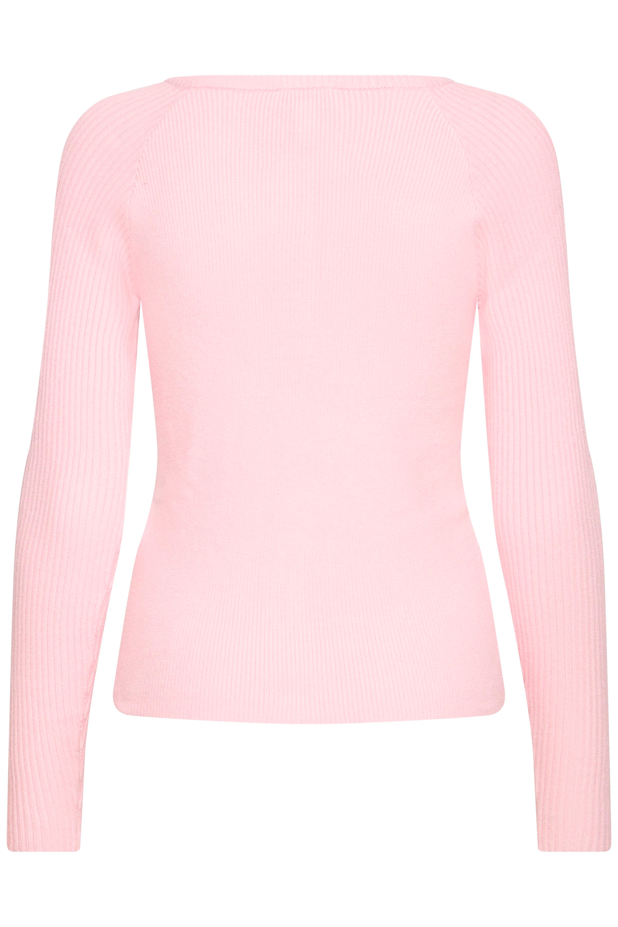 Rib Knit Cardigan- Pink-cardigan- Hometown Style HTS, women's in store and online boutique located in Ingersoll, Ontario