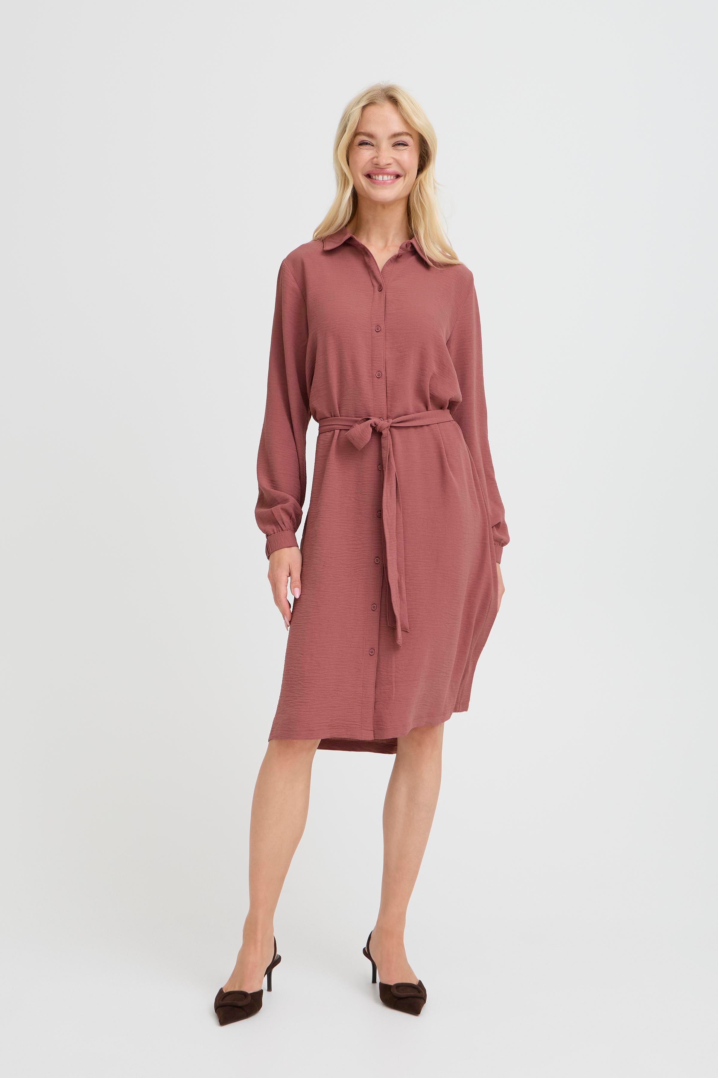 BMMGERDA SHIRT DRESS - SIENNA-Dress- Hometown Style HTS, women's in store and online boutique located in Ingersoll, Ontario