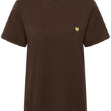 KAheart T-Shirt - Coffee Bean-Casual Tops- Hometown Style HTS, women's in store and online boutique located in Ingersoll, Ontario