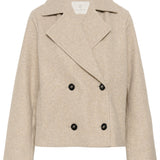KASaturn Short Jacket - Beige Smoke-Coat & Jackets- Hometown Style HTS, women's in store and online boutique located in Ingersoll, Ontario