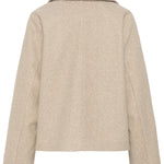 KASaturn Short Jacket - Beige Smoke-Coat & Jackets- Hometown Style HTS, women's in store and online boutique located in Ingersoll, Ontario