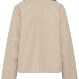 KASaturn Short Jacket - Beige Smoke-Coat & Jackets- Hometown Style HTS, women's in store and online boutique located in Ingersoll, Ontario