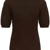 KAvivian Knit Pullover - Coffee Bean-Sweaters and Cardigans- Hometown Style HTS, women's in store and online boutique located in Ingersoll, Ontario