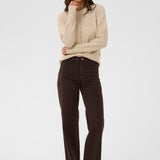 Kabrook High Waist, Regular Fit Jeans - Coffee Bean-Bottoms- Hometown Style HTS, women's in store and online boutique located in Ingersoll, Ontario
