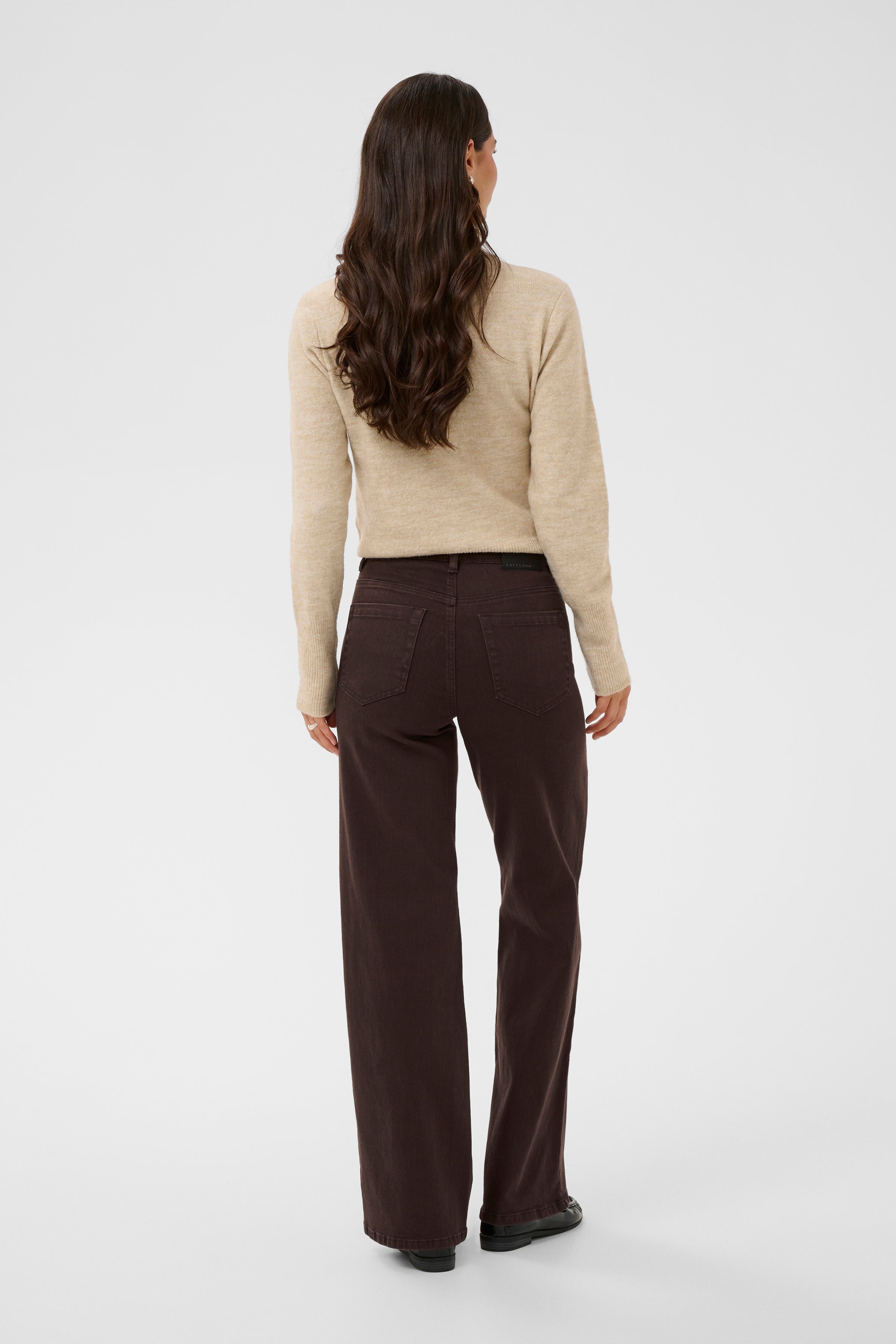 Kabrook High Waist, Regular Fit Jeans - Coffee Bean-Bottoms- Hometown Style HTS, women's in store and online boutique located in Ingersoll, Ontario