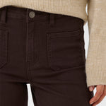 Kabrook High Waist, Regular Fit Jeans - Coffee Bean-Bottoms- Hometown Style HTS, women's in store and online boutique located in Ingersoll, Ontario