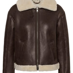KAarabella Jacket - Coffee Bean-Coat & Jackets- Hometown Style HTS, women's in store and online boutique located in Ingersoll, Ontario