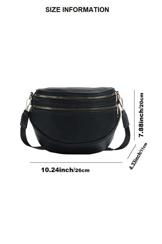 Multi Pocket Crossbody Bag-purse- Hometown Style HTS, women's in store and online boutique located in Ingersoll, Ontario