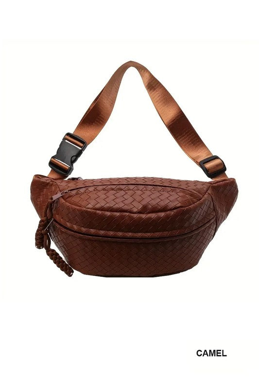 Woven Crossbody Bag-purse- Hometown Style HTS, women's in store and online boutique located in Ingersoll, Ontario