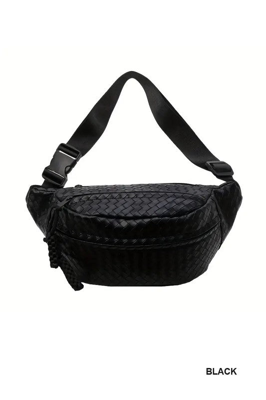 Woven Crossbody Bag-purse- Hometown Style HTS, women's in store and online boutique located in Ingersoll, Ontario