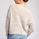 Cropped Mohair Sweater - Sand-sweater- Hometown Style HTS, women's in store and online boutique located in Ingersoll, Ontario