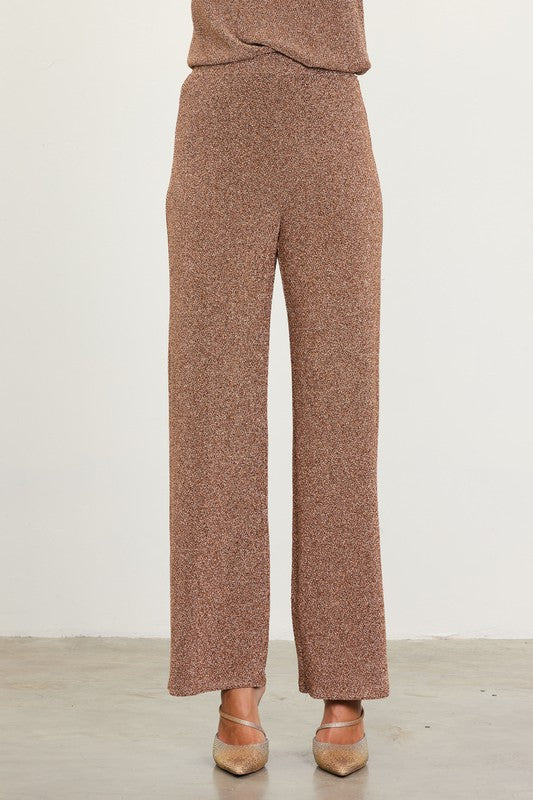 Rose Gold Pants-Pants- Hometown Style HTS, women's in store and online boutique located in Ingersoll, Ontario