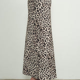 Satin-Like Maxi Skirt - Leopard-Skirt- Hometown Style HTS, women's in store and online boutique located in Ingersoll, Ontario